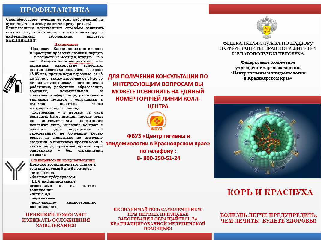 Профилактика кори.