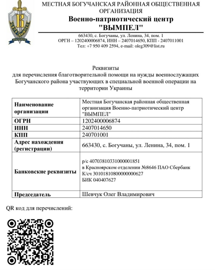 Благотворительность.